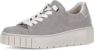 Gabor Womens Low-Top Trainers, Womens Trainers, pebble powder 39, 38.5 EU Weit