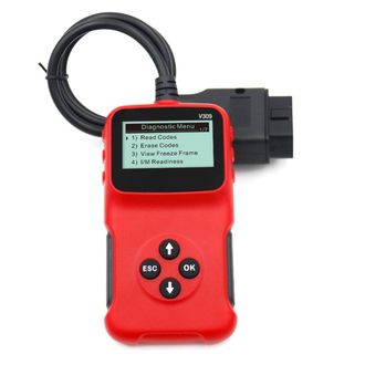 OEM Esc&aacute;ner De C&oacute;digos Para Dispositivos De Lectura De Fallas Automotrices Que Utilizan Equipos De Diagn&oacute;stico Obd, Rojo, 95,5 X 72,1 X 22,2 Mm