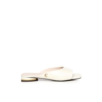 Coccinelle Sliders, female, White, Size: 11 US Sliders