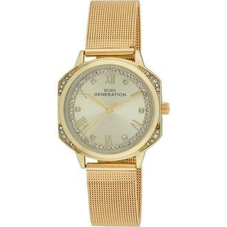 BCBGeneration Soho 3 Bracelet Watch in Gold at Nordstrom Rack