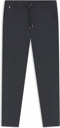 HUGO BOSS H-Kane 1-Rds Chinos - Heren - Chinos - Blauw - W35 - Polyester - Broeken