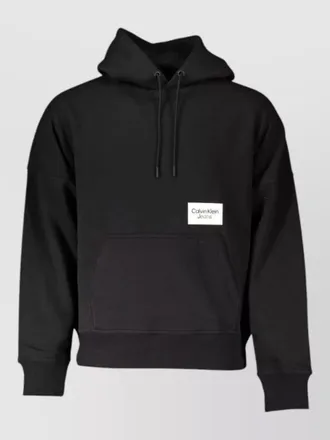 Calvin Klein cotton relaxed-fit hooded jacket
