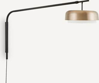 AM.PM Wandlamp op afstand in metaal ijzer, Clepsos