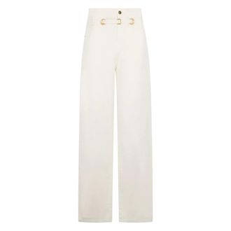 Philosophy di Lorenzo Serafini Dames, Jeans, Wit, Maat: 2XL Katoen