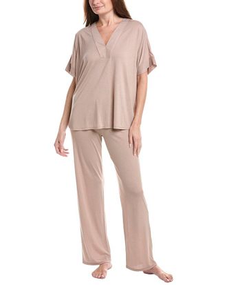 Natori 2Pc Congo Pajama Pant Set