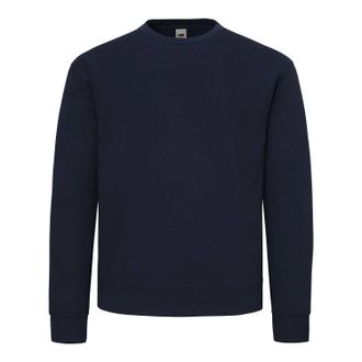 Fruit Of The Loom Fruit of the Loom Superkatoenen uniseks sweater voor volwassenen (Deep Navy)