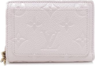 Louis Vuitton Pink Leather Wallet (Bi-Fold) (Pre-Owned)