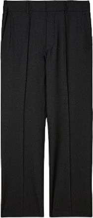 Patrizia Pepe Pantalone vinile - Heren - Straight fit broeken - Zwart - XL - Leer - Broeken
