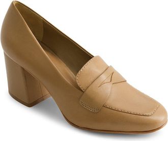 Bernardo Nessa Leather Loafer Pump