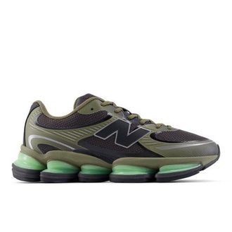 New Balance Unisex ABZORB 2000 in Marrone/Nero/Verde, Sintetica, Taglia 37.5