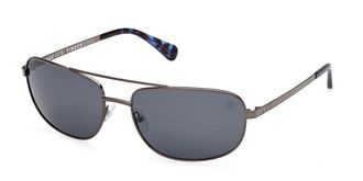 Timberland TB00045 Polarized 08D Mens Sunglasses Silver Size 66
