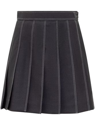 Thom Browne Mini Pleated Skirt