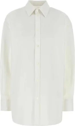 Saint Laurent Mujer, Blusas y Camisas, Beige, Talla: M
