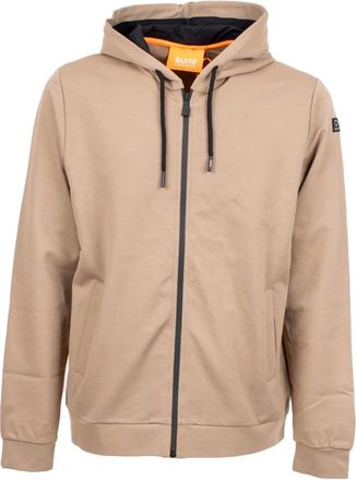 Suns Hoodies & sweatvesten, Heren, Beige, XL, Marzio Velvet Fleece