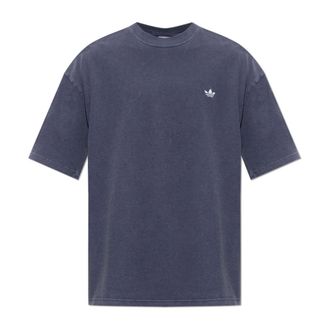 adidas T-shirt con logo - - Tops - Uomo - Blu - L