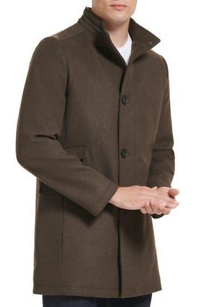 Kenneth Cole Melton Walker Coat in Med Brown at Nordstrom Rack, Size Xx-Large