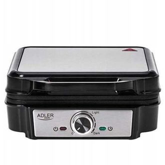 Adler Europe Gofrera Adler Ad 3083 Negro Plateado 1800 W - Marca: Adler - Ean: 5905575904973