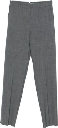 Marella Tapered Broeken - Dames - Broeken - Grijs - L - Wol - Broeken