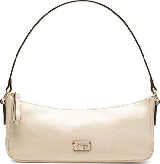 Frances Valentine Mia Leather Shoulder Bag in Oyster at Nordstrom