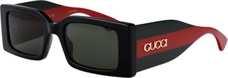 Gucci Stijlvolle zonnebril Gg 1860S model - Dames - Zonnebrillen - Zwart - 52 MM - Accessoires