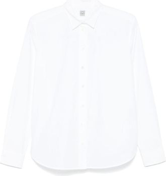Toteme White Signature Cotton Shirt