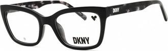 DKNY Ladies Black Cat Eye Eyeglass Frames DK5068