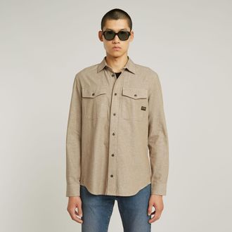 G-Star Marine Slim Shirt - Meerkleurig - Heren