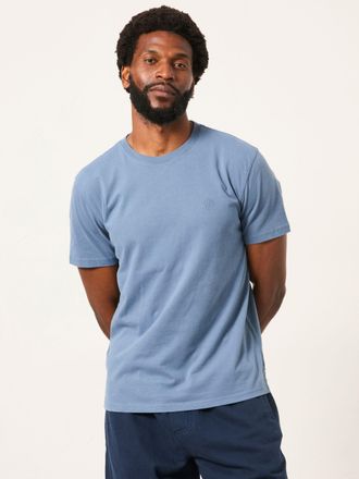 Fat Face FatFace Lulworth Blue Denim Short Sleeve T-Shirt