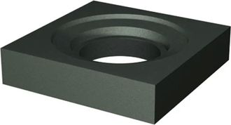Aco Aco Anillo Aislante Jet/spin Dn100/125/150/ Espuma De Vidrio450x450, 7040.11.00