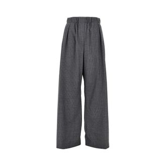 Jil Sander Pinstriped wool pants Woman 40