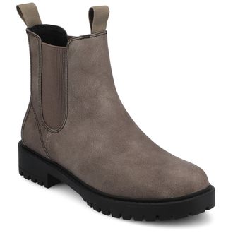 Journee Collection Womens Blanche Pull-on Chelsea Booties