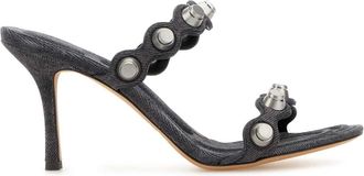 Alexander Wang Alexander Wang Dark Grey Leather Riot Mules