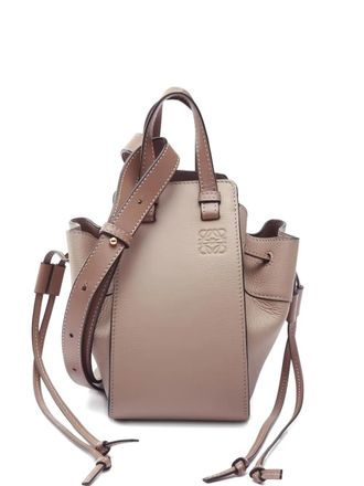Loewe 2010s mini Hammock drawstring bag - Brown