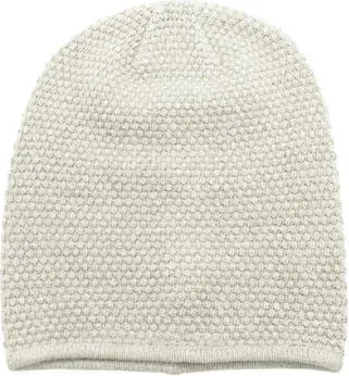 Portolano Popcorn Stitch Slouchy Beanie in Oatmeal at Nordstrom Rack