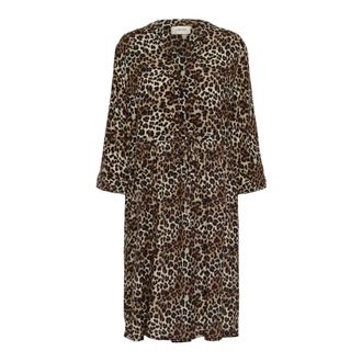 Cream Cremmiy Jurk - Dames - Jurken - Veelkleurig - Maat: M Viscose