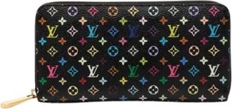 Louis Vuitton Pre-owned Wallets, female, Multicolor, Size: ONE SIZE Pre-owned Zip-Around Wallet
