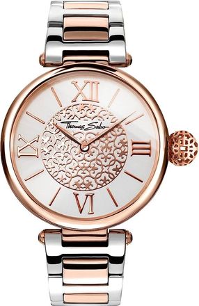 Thomas Sabo Karma Ros&eacute;goud Roestvrijstalen Horloge - Dames - Horloges - Veelkleurig - ONE Size - Accessoires