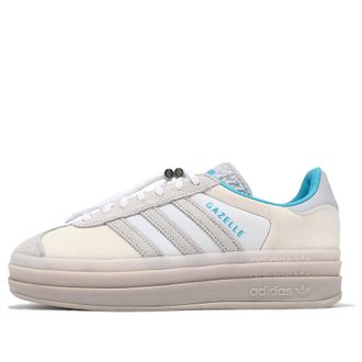 adidas (WMNS) adidas x Ordinary People Gazelle Bold Cloud White Light Blue IH9992
