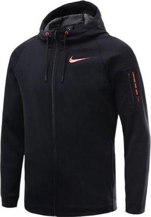 Nike Therma-FIT Full-Zip Fitness Top Black BV6012-010