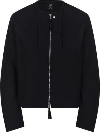 Thom Krom Cotton Jacket - Heren - Zomerjassen - Zwart - L - Katoen - Jassen