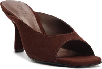 Schutz Finley Sandal in Chestnut Brown at Nordstrom, Size 7.5