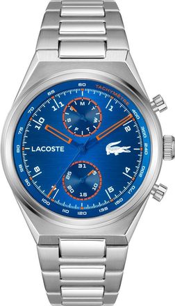Lacoste Line Racer Multifunction Bracelet Watch, 43mm in Silver at Nordstrom