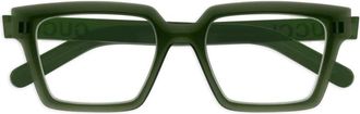 Gucci Occhiali squadrati - Verde