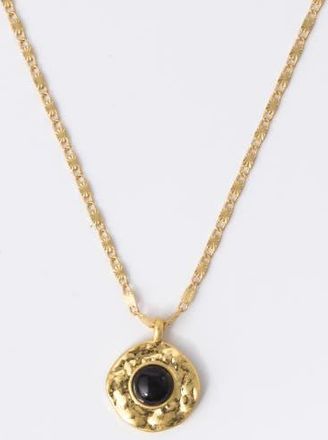 Classicharms Roaming Venus Crystal Molten Pendant Necklace in Gold/black at Nordstrom