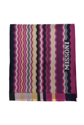 Missoni Fuchsia Wool Scarf