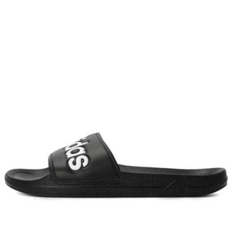 adidas Laoxo Black White Slippers Black White AQ4757