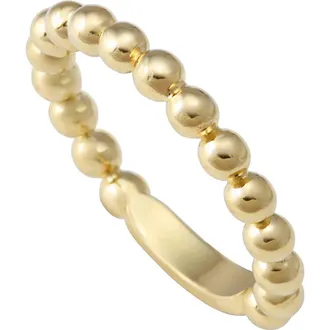 Lagos Caviar Stack Ring in Gold at Nordstrom, Size 7