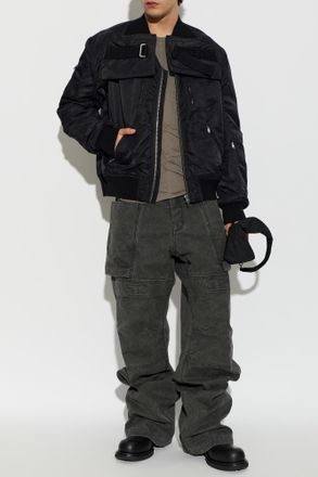 Rick Owens Insulated Bomber Jacket, Mens, Black