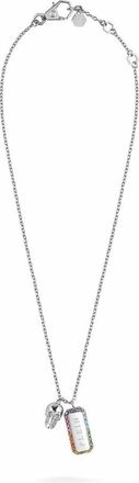 Philipp Plein Pjqea05Nu Tag Ketting - Dames - Accessoires - Grijs - Maat: ONE Size