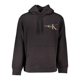 Calvin Klein Heren, Sweatshirts & Hoodies, Zwart, Maat: XL Fleece